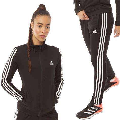 zwarte adidas trainingsjack|adidas trainingspak dames.